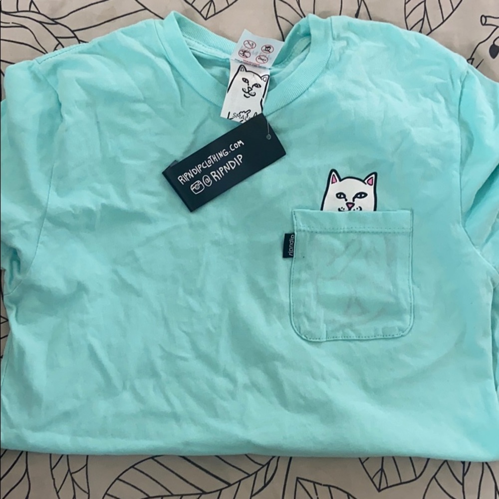 RipNDip mint nermal pocket tee